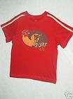 New Greendog Boys Red T shirt with Tan Dog Patch Size 6 9 Months 