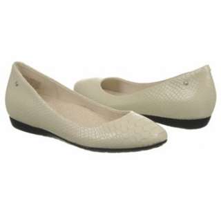 Womens Rockport Faye Ballet Cream Shoes 
