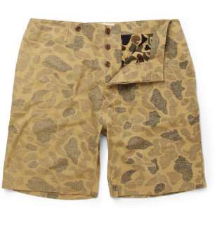  Clothing  Shorts  Casual  Camouflage Print Cotton 