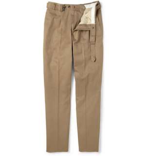 Clothing  Trousers  Casual trousers  Belted Cotton 
