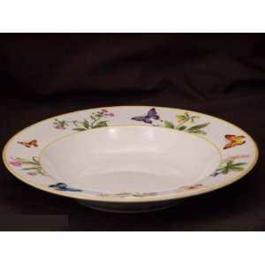 GORHAM CHINA BUTTERFLY MENAGERIE SOUP/CEREAL BOWLS  