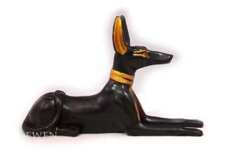 Ägyptischer Gott Anubis . L 13,5 cm. F016.  