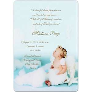  For Heavens Sake Magnet Large Birth Announcements Health 