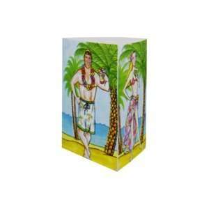 luau trifold photo centerpiece 24 x 10 inch Pack Of 72  