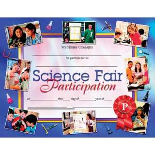  Science Fair Participation 30pk