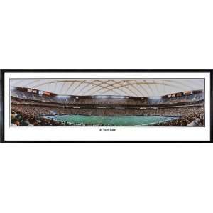  Detroit Lions 43 Yard Line Panoramic Stadium Poster From 