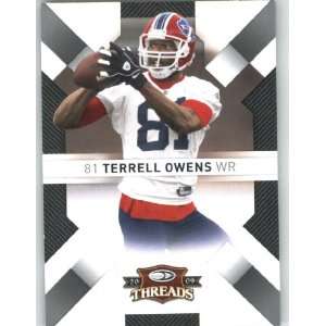  Terrell Owens   Buffalo Bills   2009 Donruss Threads NFL 