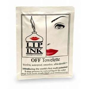  LIP INK® Off Towelette Trial size 40 count bag NEW 