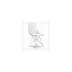  Zuo Mesh Two Leatherette Dining Side Chairs with Cushions 