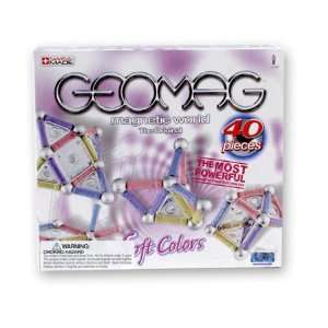  Geomag Soft Colors 40 piece set Toys & Games