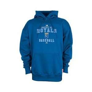 Kansas City Royals Youth Ac Property Of Therma Base Hood By Majestic 