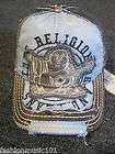 NWT TRUE RELIGION BUDDHA LEATHER CAP HAT AUTHENTIC COLOR BLUE STYLE 