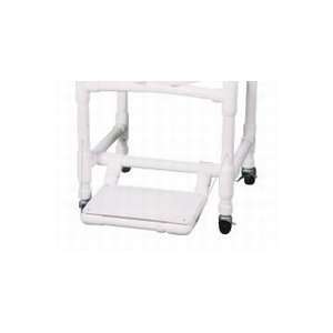 MJM Folding Footrest Upgrade for PVC Shower/Commode Chair (must order 