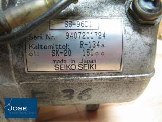   Klima Kompressor SS96D1  SEIKO 64528390228  BMW 3 (E36)  
