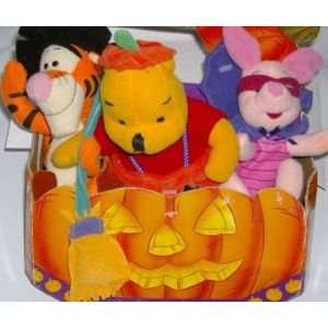   Halloween Plush Set Pooh Piglet & Tigger in Costumes Toys & Games