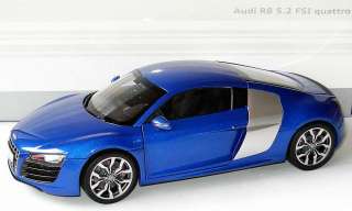 18 Audi R8 5.2 FSI quattro V10 sepangblau blau PROMO  
