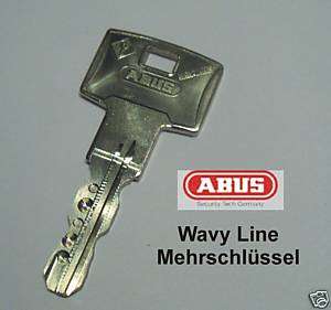 Mehrschlüssel ABUS Wavy Line zum Zylinder  