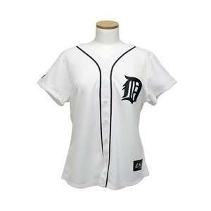  Detroit Tigers Womens Replica Jersey by Majestic Athletic 