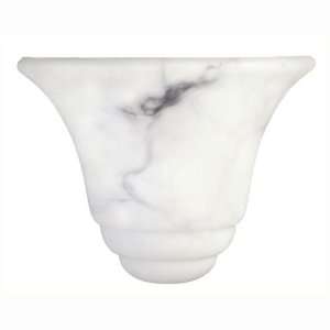  Wall Sconce Globe Light Fixture In Alabaster Finish   1 