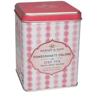 Harney and Sons Pomegranate Oolong Iced Tea, 6 2 quart pouches  