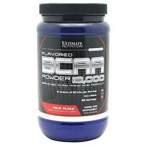  Ultimate Nutrition Flavored BCAA Powder 12,000 Fruit Punch 