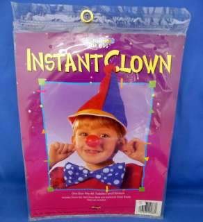 Instant Clown Toddlers/Children/Kids Halloween Costume  