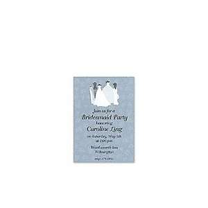  Blue with Dresses Wedding Invitations Health & Personal 