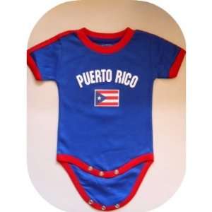 PUERTO RICO BABY BODYSUIT 100%COTTON. SIZE FOR 18 MONTHS 