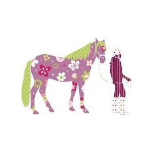 Horse Crazy Peel and Stick MegaPack Applique / Wall Decal 