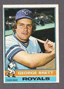 1976 Topps #19 George Brett 2nd year, Kansas City Royals  