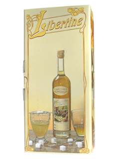SET 0,7L Absinth LIBERTINE 55 2x Absinthe Glas + Löffel  