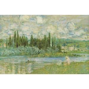  Claude Monet   Seine River   Canvas