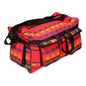  Cotton travel bag, A Passion for Geometry (red) Kitchen 