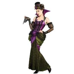   Womens Victorian Vampiress Costume Size Medium
