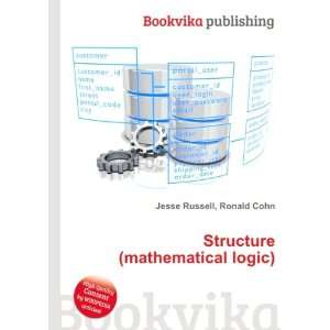  Structure (mathematical logic) Ronald Cohn Jesse Russell 