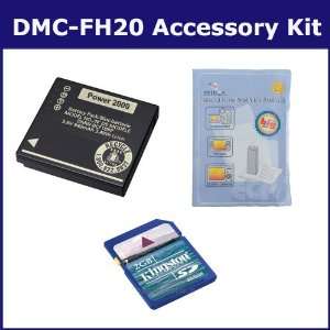  Panasonic Lumix DMC FH20 Digital Camera Accessory Kit 