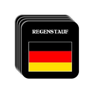 Germany   REGENSTAUF Set of 4 Mini Mousepad Coasters