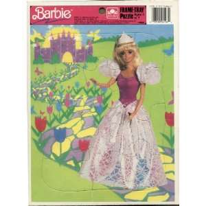  Barbie Princess Frame Tray 12 Piece Puzzle Toys & Games