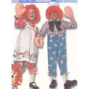  Childs Raggedy Ann & Andy Costume Patterns   Simplicity 