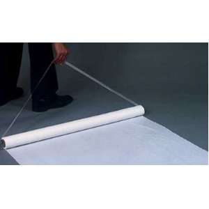  White Plastic Aisle Carpet Runner 100 foot Roll Health 