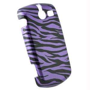  Purple / Black Zebra Snap On Cover for Cal Comp TXTM8 3G 