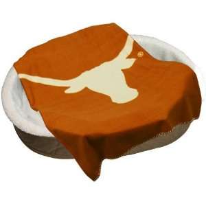    Texas Longhorns Burnt Orange Fleece Pet Blanket