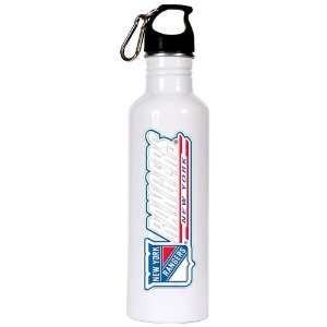  New York Rangers NHL 26 oz. White Stainless Steel Water Bottle 