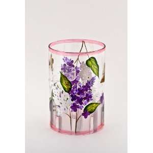  Lilac Fences Glass Double Tea Light Holder