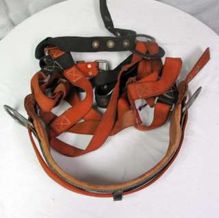 Klein Tools 5480NCP 22 Belt Pad & Safety Harness Climbing Belt Great 