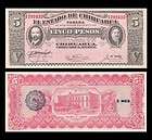mexico 5 pesos 1915  