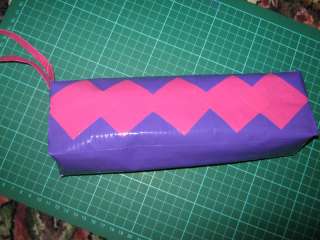 Novelty Duct Tape Clutch Bag / Make up Bag   Emo Kitsch  