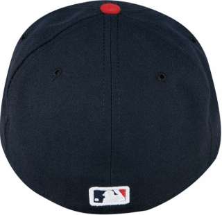 Atlanta Braves Navy w/Red Brim Home Authentic On Field 59FIFTY Fitted 