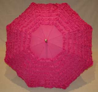 Pink Fifi Umbrella with faux cane handle  
