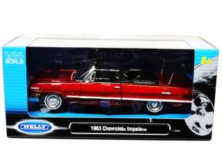 WELLY COLLECTION 1963 CHEVROLET IMPALA 124 DIE CAST  
